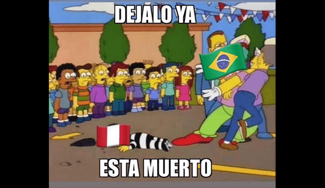 Perú vs Brasil: memes tras la derrota de la bicolor en la Copa América. | Foto: Facebook