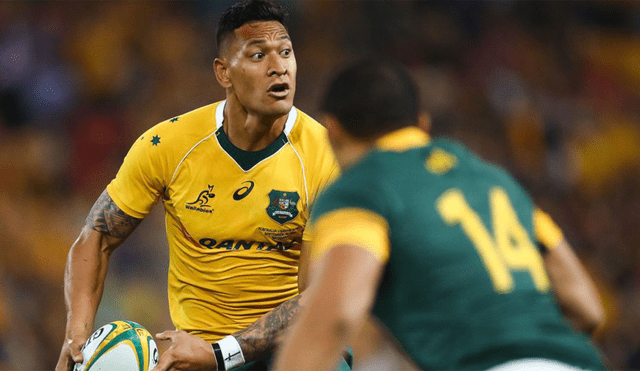 Instagram: El cruel mensaje de la estrella del rugby australiano a los homosexuales