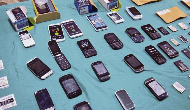 Escuadrón Verde recupera celulares robados en mercado Modelo de Piura