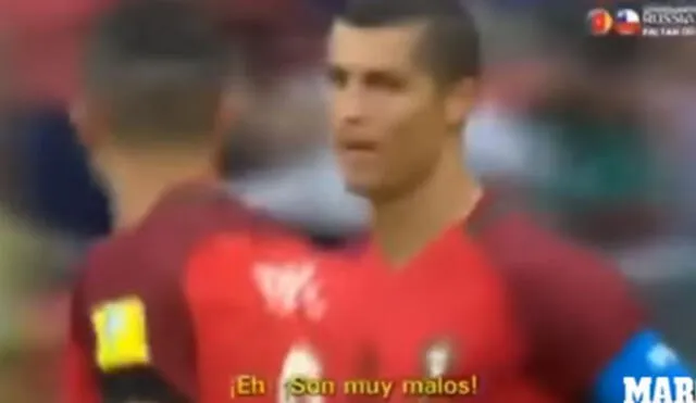YouTube: ¿Cristiano Ronaldo minimizó a mexicanos en pleno partido? [VIDEO]