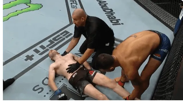 UFC 251: Makwan Amirkhani derrotó a Danny Henry. Foto: Captura