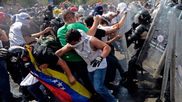 La violencia policial también generó muertes violentas en Venezuela: 5.282 personas. Foto: Difusión