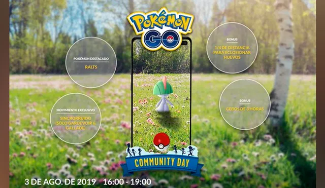 Llega el Community Day de Ralts en Pokémon GO. Revisa esta guía con la hora, la tabla de IV’s perfectos, diferencias de Gardevoir y Gallade y su versión shiny.
