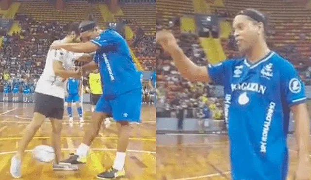 YouTube viral: freestyler quedó en ridículo al retar a Ronaldinho [VIDEO]