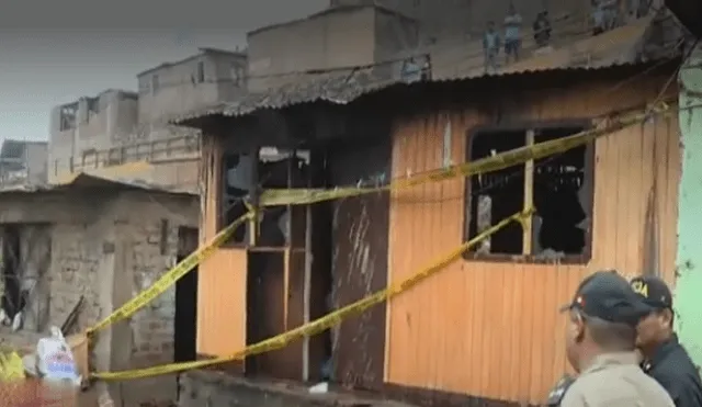 Comas: incendio acabó con la vida de una mujer y su sobrino [VIDEO] 