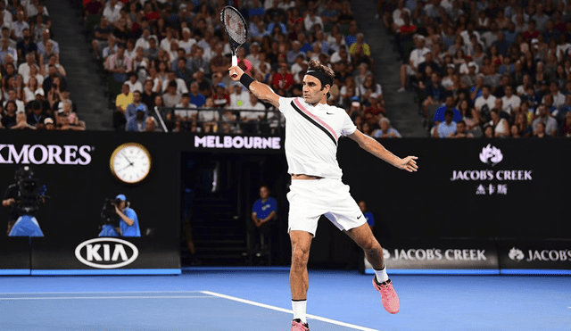 Roger Federer avanza a la final del Abierto de Australia 2018