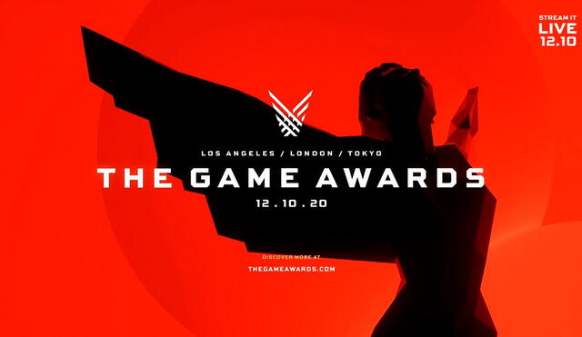 The Game Awards 2020 se realizará el 12 de diciembre de 2020 de manera online. Foto: The Game Awards