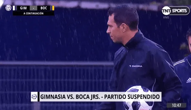 Boca Juniors vs Gimnasia La Plata EN VIVO: suspendido por malas condiciones climáticas