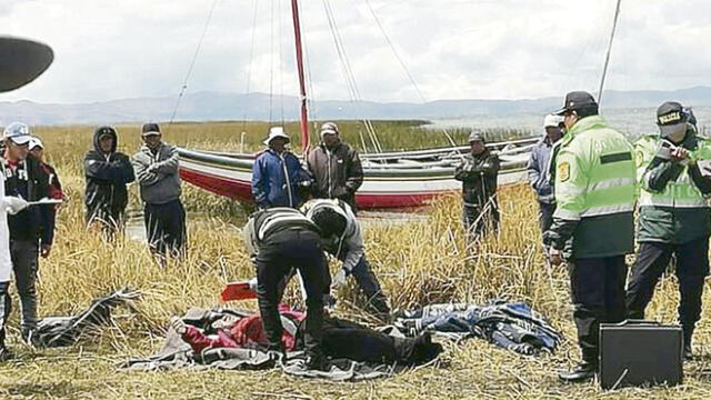 Puno: Policía sigue buscando a desaparecidos en el lago Titicaca