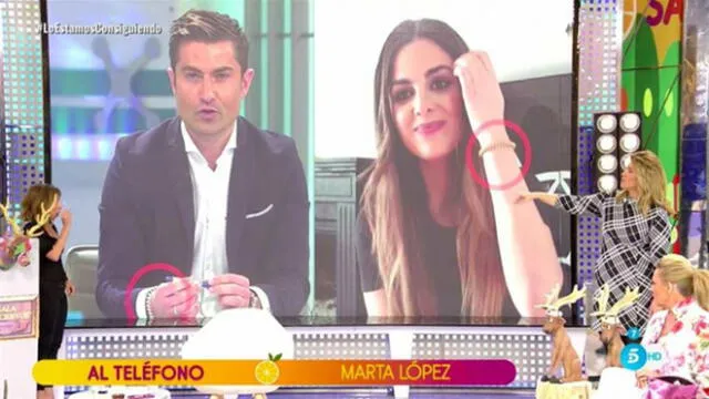 Un programa de Telecinco reveló que Alfonso y Alexia usar el mismo coletero en espiral. (Foto: Telecinco)