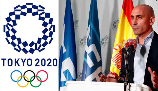Luis Rubiales, presidente de la RFEF, formuló una solicitud para aplazar los Juegos Olímpicos Tokio 2020. Foto: RFEF.