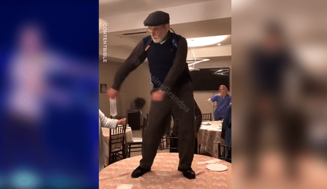 Facebook viral: Su nieto le enseña a bailar Fortnite y anciano arma coreografía en asilo [VIDEO]
