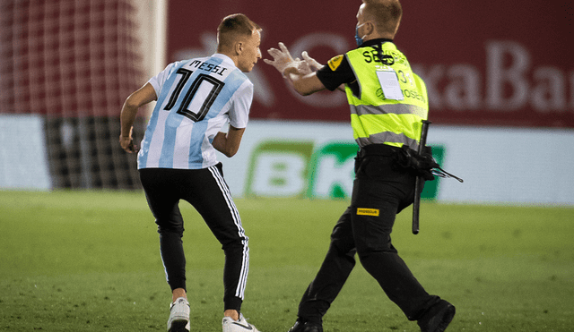 Lionel Messi: hincha que invadió Barcelona vs Mallorca podría ser sancionado.