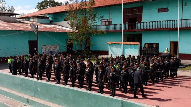 Cajamarca: realizan gran despliegue de efectivos policiales en las trece provincias