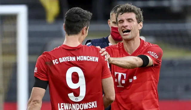 Bayern Munich se proclamó campeón de la Bundesliga 2019/20. Foto: AFP