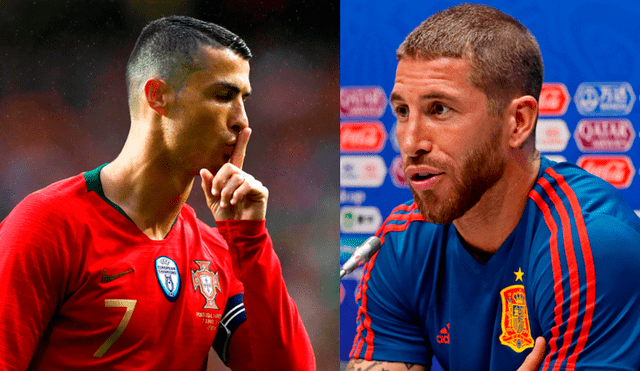 España vs Portugal: Ronaldo 'calentó' encuentro contra Ramos por Rusia 2018