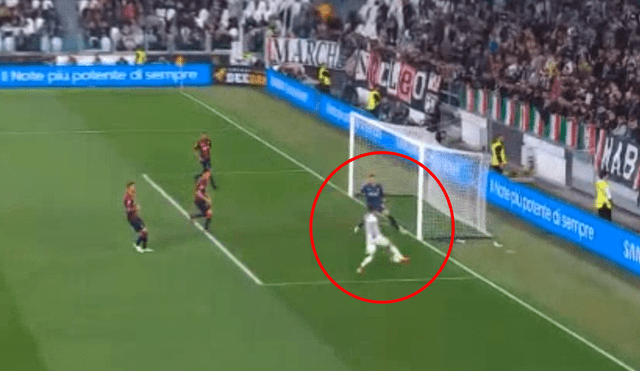Juventus vs Bologna: la notable asistencia de Cristiano Ronaldo para gol de Matuidi