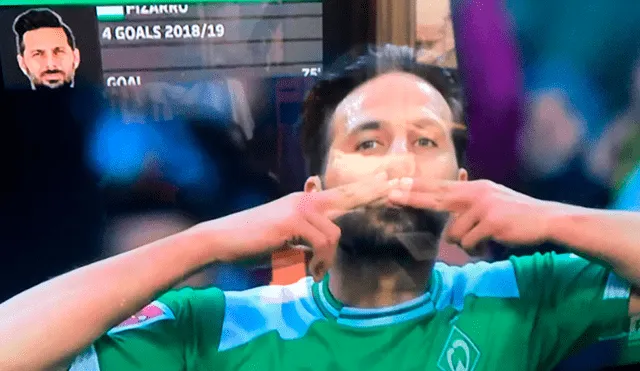 Mira el golazo de volea de Claudio Pizarro con el Werder Bremen [VIDEO]