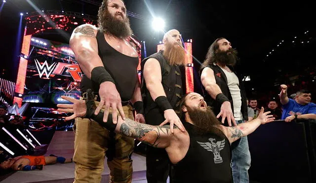 The Wyatt Family se despide de Luke Harper. Foto: WWE