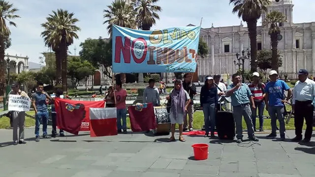 Rechazan indulto con lavado de banderas en Arequipa [VIDEO]