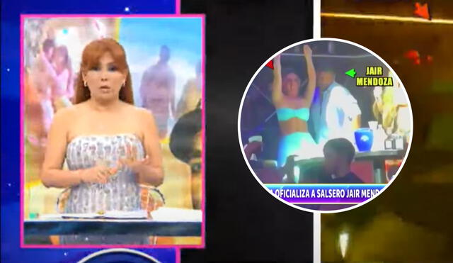 Magaly no cree que sea coincidencia que Jair Mendoza haya lanzado nueva canción luego de formalizar relación con yahaira Plascencia. Foto: ATV.