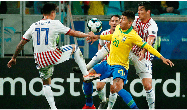 Sigue aquí el Brasil vs. Paraguay EN VIVO por los cuartos de final de la Copa América 2019. | Foto: EFE