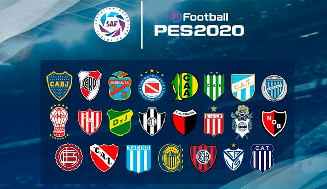 El superclásico argentino exclusivo de PES 2020. Boca Juniors y River Plate aparecerán solo en el videojuego de Konami.