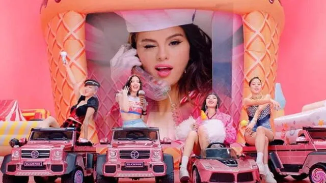 Desliza para ver más imágenes del MV “Ice cream”, de BLACKPINK y Selena Gomez en YouTube. Créditos: YG Entertainment