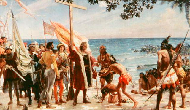 La llegada de Colón al continente americano concretó el proyecto de España como nación. Foto: AFP