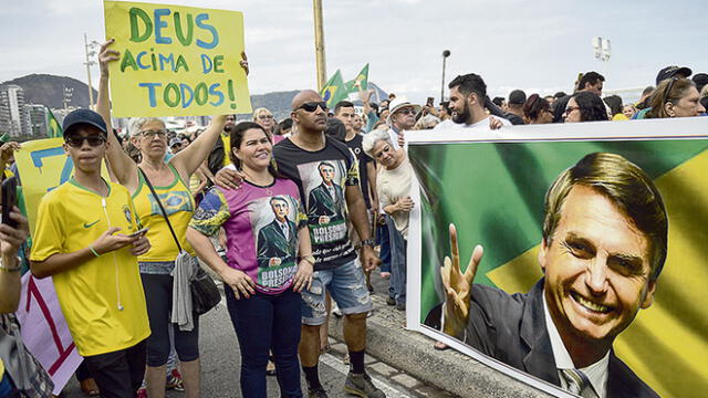 Bolsonaro y Haddad prosiguen con mutuos ataques
