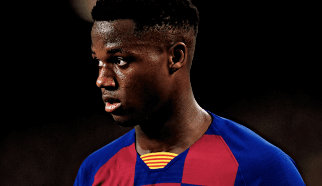 Ansu Fati volvió a entrar en la historia del Barcelona en partido por la primera fecha de la Champions League 2019-20.
