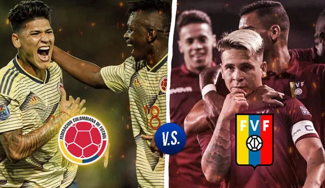 Colombia vs. Venezuela Sub-23 EN VIVO por el Preolímpico 2020