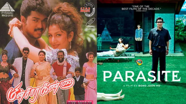 "Parasite" es acusada de copiar la trama de "Minsara Kanna", musical hindú de 1999.