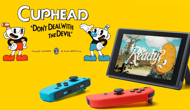 Cuphead fue anunciado para Nintendo Switch