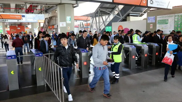 Cerrarán estaciones del Metro de Lima por obras de ampliación