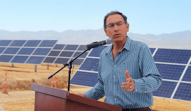 Vizcarra destaca potencial que tiene el sur del país para desarrollar energía solar