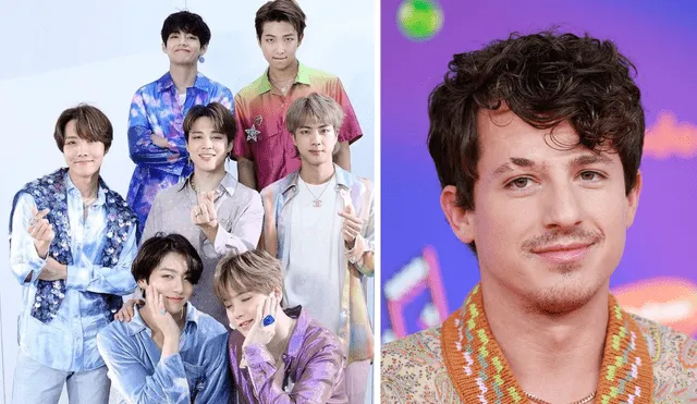 BTS y Charlie Puth se adueñaron de las tendencias de Twitter por una publicación del cantante estadounidense en sus redes. Foto: composición La República / BIGHIT / AFP