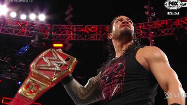 WWE Raw: Roman Reigns buscará quitarle el título Universal a Brock Lesnar en Wrestlemania 34