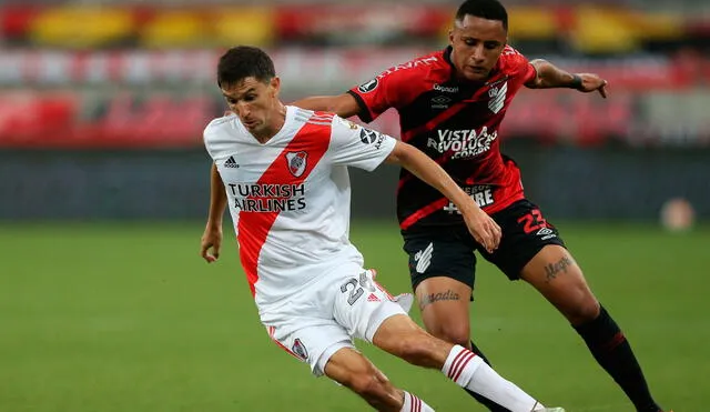 River Plate y Athetlico Paranaense juegan este martes por la vuelta de los octavos de final de la Copa Libertadores 2020. Foto: EFE