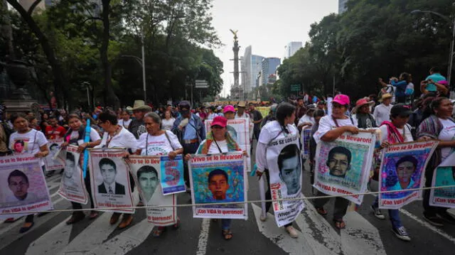 Familias de los estudiantes desaparecidos buscan justicia desde el 2014. (Foto: Internet)