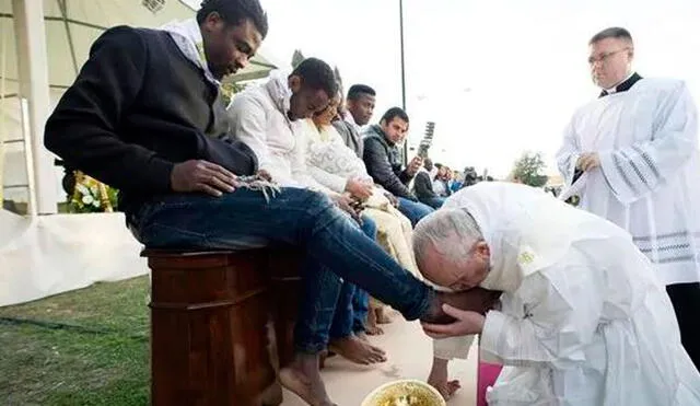 Papa Francisco lavará los pies a 12 detenidos pertenecientes a la mafia