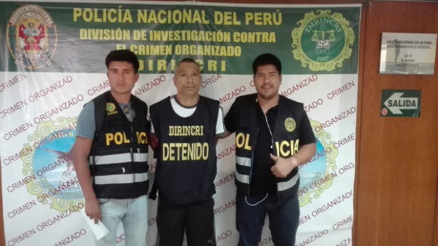 Narco capturado en La Victoria será extraditado a los Estados Unidos