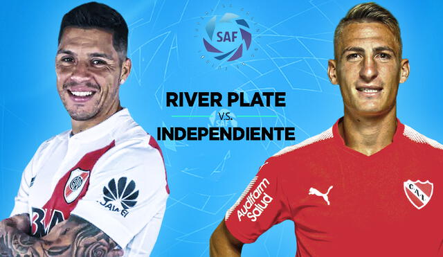 River Plate enfrenta a Independiente por la Superliga Argentina.