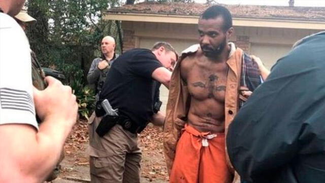 Cedric Marks es detenido por los agentes de la Policía de los Estados Unidos. Foto. BBC