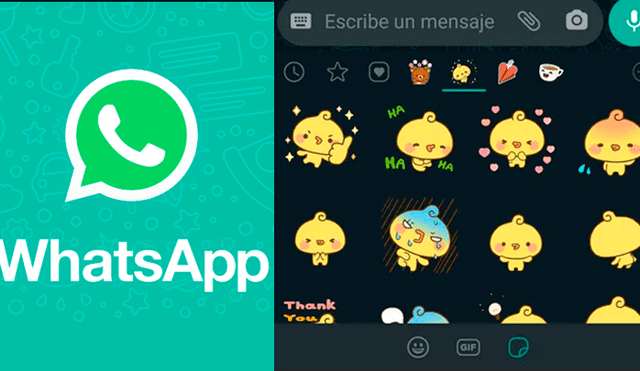 Conoce cómo enviar stickers animados a tus amigos en WhatsApp. Foto: composición La República.