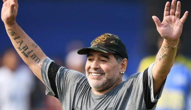 Maradona falleció tras no resistir a un paro cardiorrespiratorio. Foto: AFP