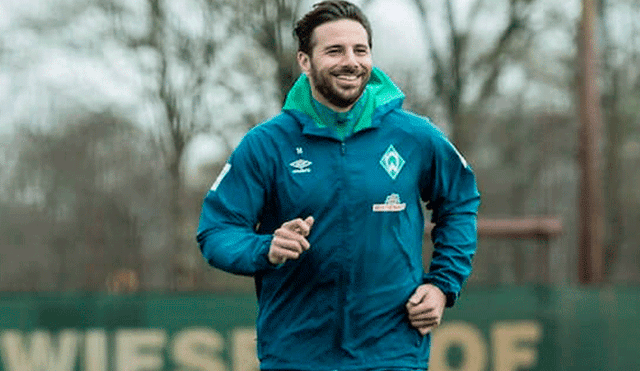 Pizarro reveló qué fue lo que lo motivó a renovar con Werder Bremen