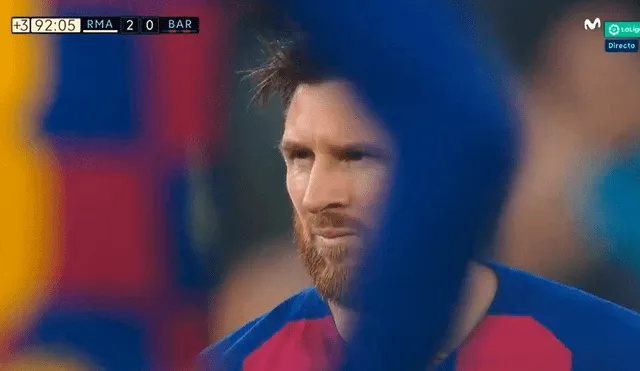 Lionel Messi llegaba al clásico español tras anotar un póquer de goles ante el Eibar.