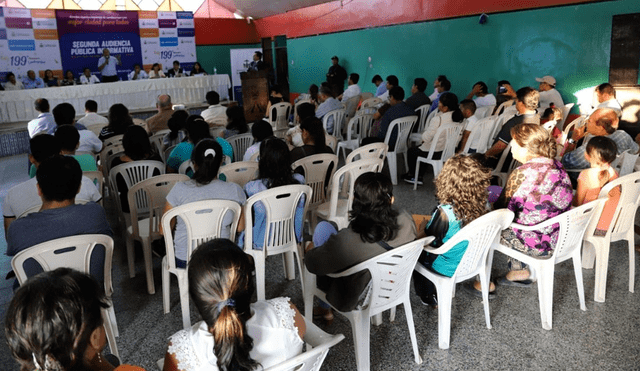 Alcalde realizó audiencia publica en Lambayeque.