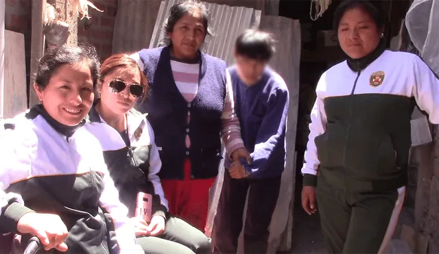 Huancayo: policías y OMAPED de El Tambo sorprenden a familia